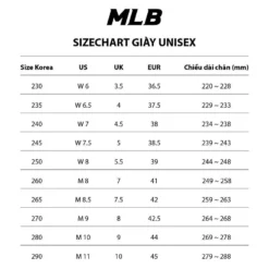 1. Giày thể thao Sneaker MLB Bigball Chunky Embo New York Yankees